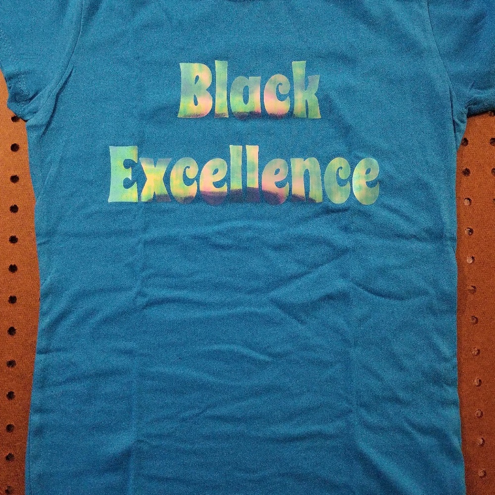 Custom Made Black Excellence Girls Shirt